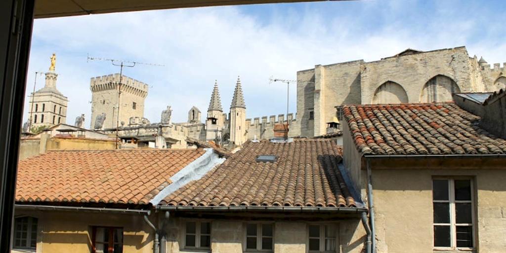 Studio Vue Palais Des Papes Avignone Esterno foto